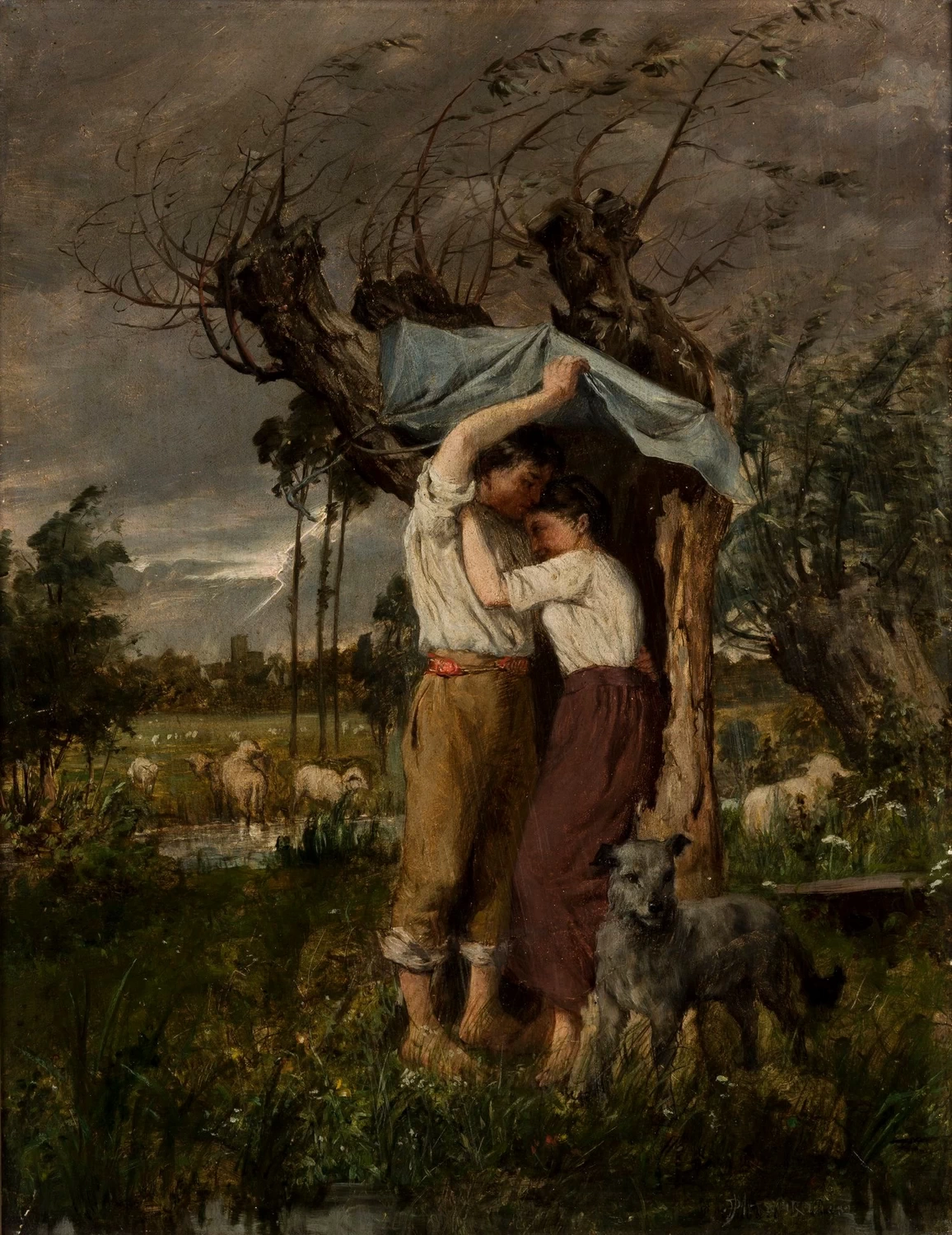 Il riparo dalla tempesta, 1880 - National Museum in Krakow